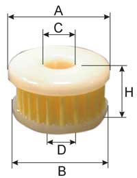 OMVL STD фильтр газового клапана  с набором уплотнительных колец (10 шт.)